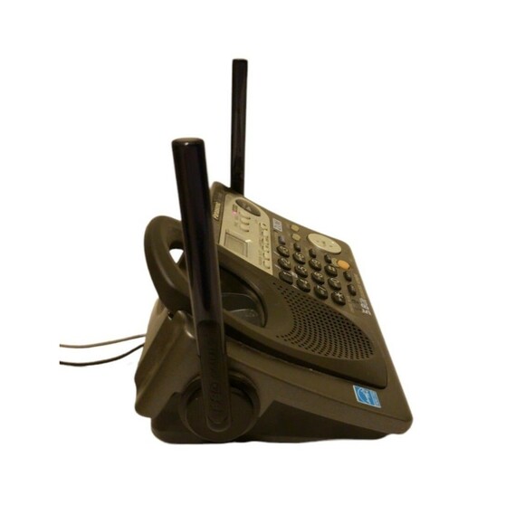 Panasonic kx-tg6500b 5.8 ghz 2 line cordless replacement base for kx-tga650b - Picture 2 of 8